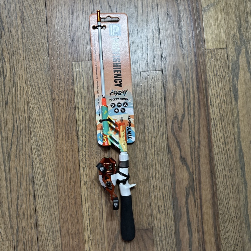 ProFISHiency Tiny But Mighty Spincast Pocket Combo BRAND NEW Fishing Rod Reel